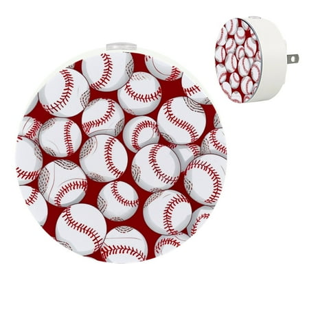 Ball Baseball Automatic night lights plug into wall Dusk to Dawn Sensor Nightlights for Kids & Adults for Bathroom Hallway
Ball Baseball Automatic night lights plug into wall Dusk to Dawn Sensor Nightlights for Kids & Adults for Bathroom Hallway