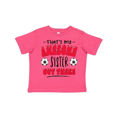 Inktastic That s My Awesome Sister out There with Soccer Balls Gift Toddler Boy or Toddler Girl T-Shirt
Inktastic That s My Awesome Sister out There with Soccer Balls Gift Toddler Boy or Toddler Girl T-Shirt