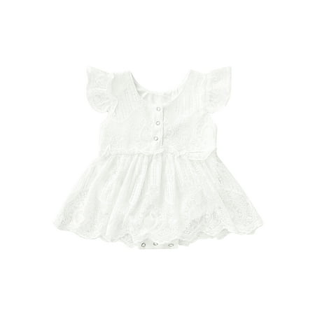 Kiapeise Baby Girls Summer Romper Dress Fly Sleeve Flower Pattern Lace Party One Piece Bodysuit Dress
Kiapeise Baby Girls Summer Romper Dress Fly Sleeve Flower Pattern Lace Party One Piece Bodysuit Dress