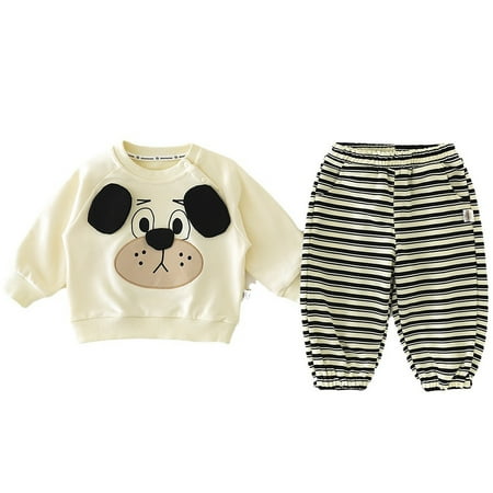 Xiulive Baby Suit Autumn New Baby Style Cartoon Dog Crewneck Hoodie Children S Sweatpants Two Piece Set Kids Classic Fit Clothes set
Xiulive Baby Suit Autumn New Baby Style Cartoon Dog Crewneck Hoodie Children S Sweatpants Two Piece Set Kids Classic Fit Clothes set