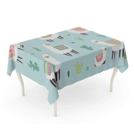 SIDONKU Pink Abstract Llama Alpaca Cactus America Baby Cartoon Tablecloth Table Desk Cover Home Party Decor 52x70 inch
SIDONKU Pink Abstract Llama Alpaca Cactus America Baby Cartoon Tablecloth Table Desk Cover Home Party Decor 52x70 inch