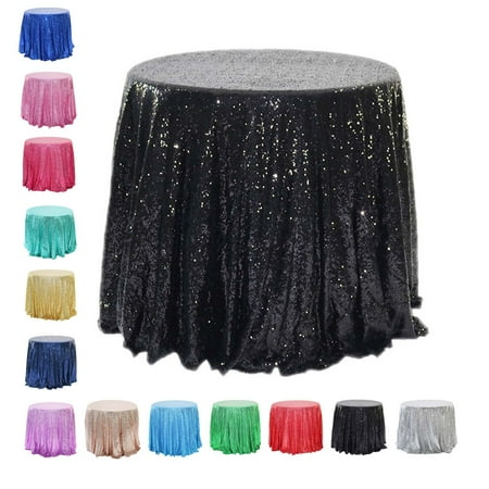 Sequin Tablecloth Circular Table Cloth Crystal Sparkling Table Cover For Parties-black-Round diameter100cm(39in)
Sequin Tablecloth Circular Table Cloth Crystal Sparkling Table Cover For Parties-black-Round diameter100cm(39in)