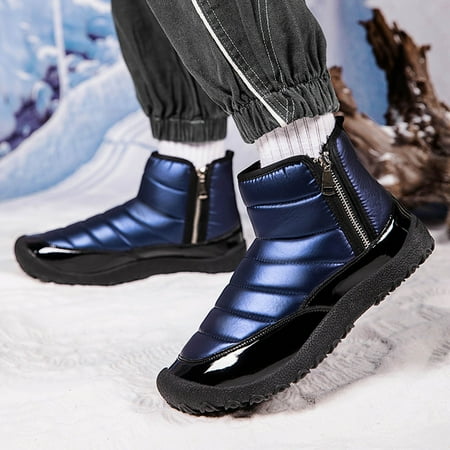 Uinagy Men s Winter Fashion Down Fabric Splashproof Double Zipper Snow Boots Plus Cotton Thickened Warm Outdoor Casual Cotton Boots
Uinagy Men s Winter Fashion Down Fabric Splashproof Double Zipper Snow Boots Plus Cotton Thickened Warm Outdoor Casual Cotton Boots
