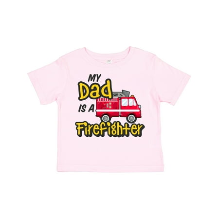 Inktastic My Dad is a Firefighter with Fire Truck Gift Toddler Boy or Toddler Girl T-Shirt
Inktastic My Dad is a Firefighter with Fire Truck Gift Toddler Boy or Toddler Girl T-Shirt