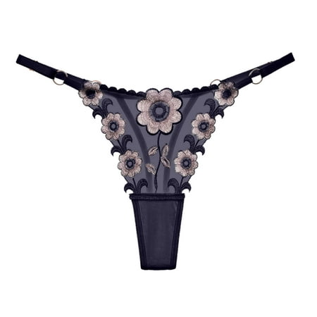Ladies Lace Embroidered Sweet Girly Panties Cutout Thong Brief Underwear for Women
Ladies Lace Embroidered Sweet Girly Panties Cutout Thong Brief Underwear for Women