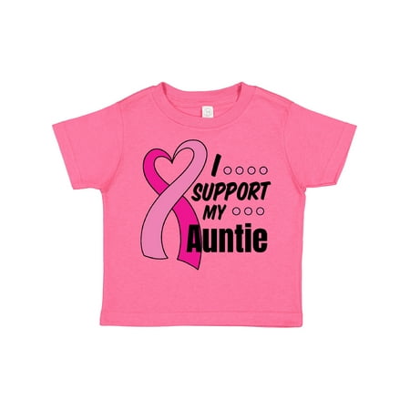 Inktastic Breast Cancer Awareness I Support My Auntie with Pink Ribbon Gift Toddler Boy or Toddler Girl T-Shirt
Inktastic Breast Cancer Awareness I Support My Auntie with Pink Ribbon Gift Toddler Boy or Toddler Girl T-Shirt