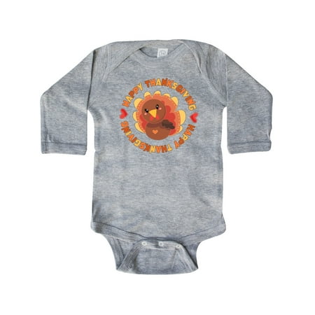 Inktastic Happy Thanksgiving with Cute Turkey Gift Baby Boy or Baby Girl Long Sleeve Bodysuit
Inktastic Happy Thanksgiving with Cute Turkey Gift Baby Boy or Baby Girl Long Sleeve Bodysuit