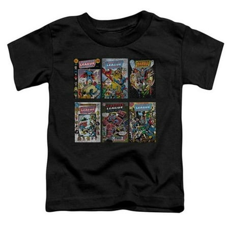 Trevco Dco-Dco Covers - Short Sleeve Toddler Tee - Black, Medium 3T