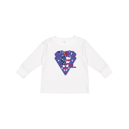 Inktastic American Flag Tuxedo 4th of July Gift Toddler Boy Girl Long Sleeve T-Shirt
Inktastic American Flag Tuxedo 4th of July Gift Toddler Boy Girl Long Sleeve T-Shirt