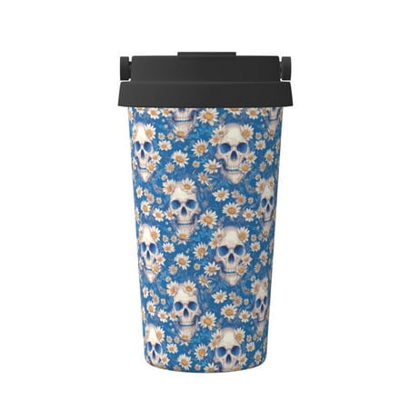 Gaeub white Skull daisy in water Print Travel Mug Insulated Coffee Mug with Leakproof Lid Travel Coffee Mug Vacuum Stainless Steel Double Walled Reusable Coffee Cup
Gaeub white Skull daisy in water Print Travel Mug Insulated Coffee Mug with Leakproof Lid Travel Coffee Mug Vacuum Stainless Steel Double Walled Reusable Coffee Cup