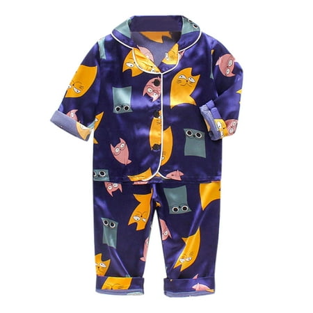 Winter Savings Clearance! Stamzod Children S Pajamas Set Baby Suit Kids Clothes Toddler Boys Girls Cartoon Ice Silk Satin Tops Pants Set Home Wear Kids Pajamas 1-5T
Winter Savings Clearance! Stamzod Children S Pajamas Set Baby Suit Kids Clothes Toddler Boys Girls Cartoon Ice Silk Satin Tops Pants Set Home Wear Kids Pajamas 1-5T