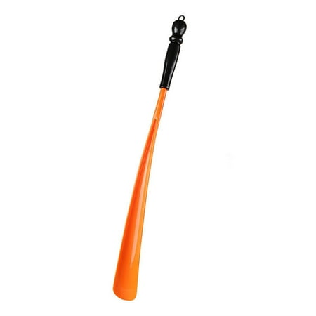Duretiony Plastic Handle Shoehorn with Round Hook Design Durable Long Lasting Portable Comfortable to Use for Daily Life 
Duretiony Plastic Handle Shoehorn with Round Hook Design Durable Long Lasting Portable Comfortable to Use for Daily Life