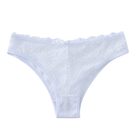 TAIAOJING Women Sexy G-String Thong Stretch Bikini Panty Lace Ladies Underwear 3 Pack
TAIAOJING Women Sexy G-String Thong Stretch Bikini Panty Lace Ladies Underwear 3 Pack