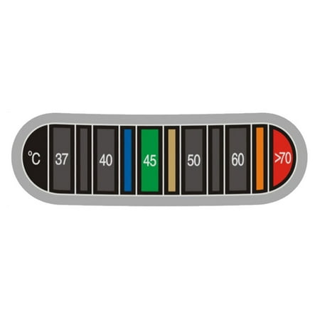 Younar Stick On Thermometer Strip | Reusable Color Change Band for Home Or Office | Sticker Fish Tank Temperature Sticker Brewing Thermometer Strip Adhesive Thermometer Sticker
Younar Stick On Thermometer Strip | Reusable Color Change Band for Home Or Office | Sticker Fish Tank Temperature Sticker Brewing Thermometer Strip Adhesive Thermometer Sticker