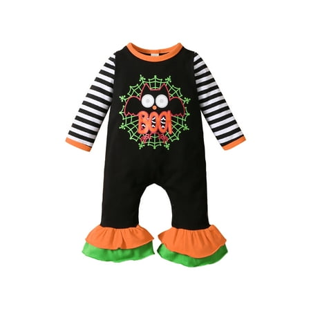 TheFound Newborn Baby Girl Halloween Jumpsuit Outfits Kids Long Sleeve Spider Pumpkin One Piece Romper Long Pants Bodysuit
TheFound Newborn Baby Girl Halloween Jumpsuit Outfits Kids Long Sleeve Spider Pumpkin One Piece Romper Long Pants Bodysuit