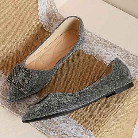 Elegant Women s Slip-On Flats: Breathable Lightweight Pointed Toe with Chic Buckle - Versatile for All Seasons
Elegant Women s Slip-On Flats: Breathable Lightweight Pointed Toe with Chic Buckle - Versatile for All Seasons