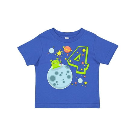 Inktastic Cute Fourth Birthday Alien in Outer Space Gift Toddler Boy or Toddler Girl T-Shirt
Inktastic Cute Fourth Birthday Alien in Outer Space Gift Toddler Boy or Toddler Girl T-Shirt