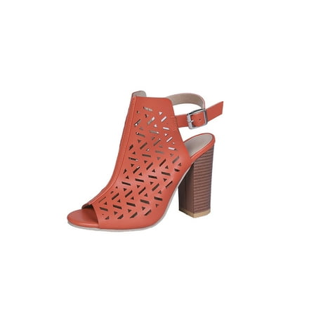 Colisha Women Comfortable Ankle Strap Buckle Dress Shoes Party Fashion Block Heeled Sandals Stacked Bootie Orange 8.5
Colisha Women Comfortable Ankle Strap Buckle Dress Shoes Party Fashion Block Heeled Sandals Stacked Bootie Orange 8.5