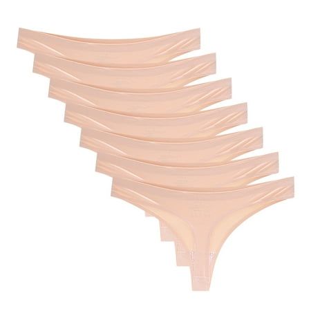 TAIAOJING Thongs For Women 7PC Cotton With Air Holes Underpants Underwear Panties Brief Pack of 7
TAIAOJING Thongs For Women 7PC Cotton With Air Holes Underpants Underwear Panties Brief Pack of 7