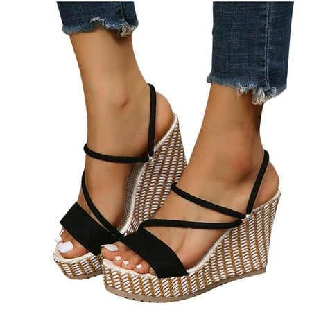 Platform Sandals Womens Dressy 2023 Espadrilles Wedge Ladies Open Toe Ankle Strap Sandals Summer Casual Boho Shoes
Platform Sandals Womens Dressy 2023 Espadrilles Wedge Ladies Open Toe Ankle Strap Sandals Summer Casual Boho Shoes