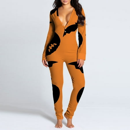 qucoqpe Women s Sexy Butt Button Back Flap Jumpsuit V Neck Long Sleeve Romper Bodycon Pajamas Onesies on Clearance
qucoqpe Women s Sexy Butt Button Back Flap Jumpsuit V Neck Long Sleeve Romper Bodycon Pajamas Onesies on Clearance