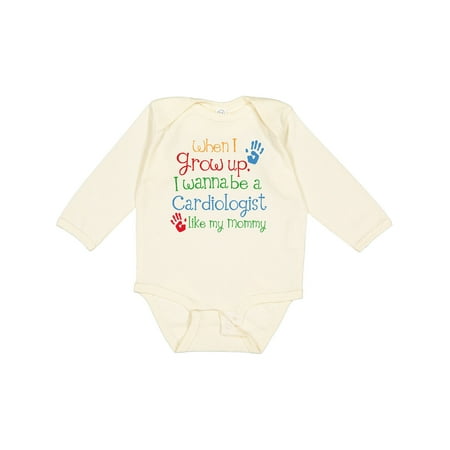 Inktastic Cardiologist Like Mommy Gift Baby Boy or Baby Girl Long Sleeve Bodysuit
Inktastic Cardiologist Like Mommy Gift Baby Boy or Baby Girl Long Sleeve Bodysuit