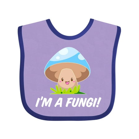 Inktastic I m a Fungi with Mushroom Gift Baby Boy or Baby Girl Bib