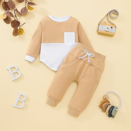Hunpta Newborn Infant Baby Girls Cotton Autumn Patchwork Pocket Long Sleeve Pants Set Outfits Sweatshirt Clothes
Hunpta Newborn Infant Baby Girls Cotton Autumn Patchwork Pocket Long Sleeve Pants Set Outfits Sweatshirt Clothes