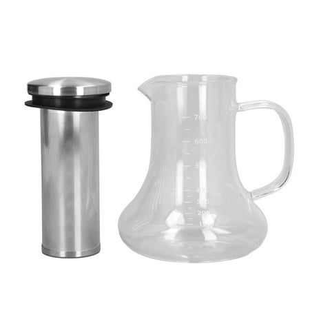 Cold Brew Coffee Maker Large Capacity Transparent Compact Cold Coffee Brewer With Removable Stainless Steel Filter For Office For Kitchen
Cold Brew Coffee Maker Large Capacity Transparent Compact Cold Coffee Brewer With Removable Stainless Steel Filter For Office For Kitchen
