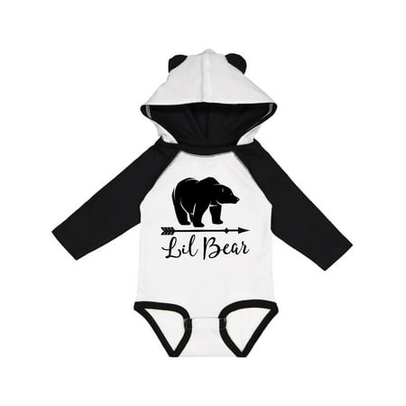 Inktastic Lil Bear Boys Cute Baby Gift Gift Baby Boy Long Sleeve Bodysuit