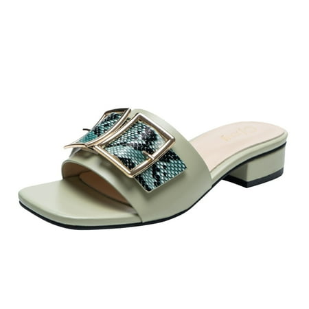 LIANGP Women s Sandals Best Manufacturer Ladies Flat Slippers Summer Beach Casual Square Toe Slides Slippers For Women Women s Shoes Green Size 8
LIANGP Women s Sandals Best Manufacturer Ladies Flat Slippers Summer Beach Casual Square Toe Slides Slippers For Women Women s Shoes Green Size 8