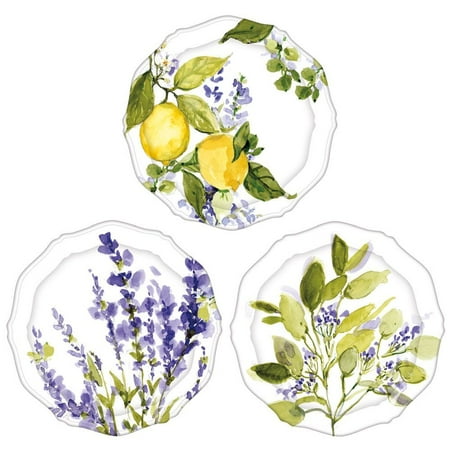 Lang Companies Lemon Grove Appetizer Plate Set of 3