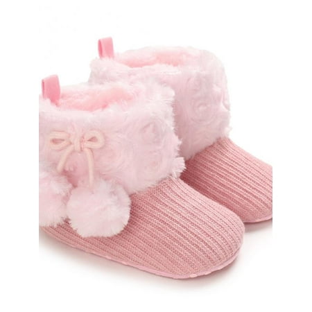 Topumt Baby Boys Girls Fleece Fur Knit Winter Warm Snow Boots Soft Sole Crib Shoes Booties for Newborn Infant Toddler
Topumt Baby Boys Girls Fleece Fur Knit Winter Warm Snow Boots Soft Sole Crib Shoes Booties for Newborn Infant Toddler