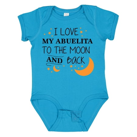 Inktastic I Love My Abuelita to the Moon and Back Gift Baby Boy or Baby Girl Bodysuit
Inktastic I Love My Abuelita to the Moon and Back Gift Baby Boy or Baby Girl Bodysuit