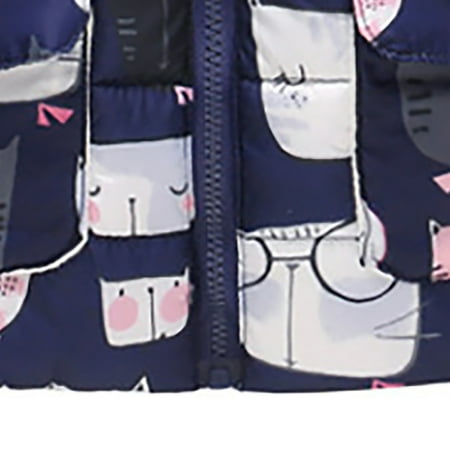 EHTMSAK Toddler Baby Girls Long Sleeve Hooded Coat Children Cartoon Print Zip Up Faux Fur Jackets Pockets Fall Winter Outerwear Dark Blue 1Y-6Y 130
EHTMSAK Toddler Baby Girls Long Sleeve Hooded Coat Children Cartoon Print Zip Up Faux Fur Jackets Pockets Fall Winter Outerwear Dark Blue 1Y-6Y 130