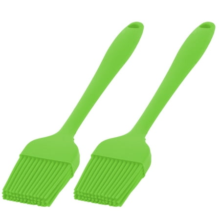 

Home Kitchen Silicone Cookie Cake Baking Tool Cream Oil Pastry Brush Green 2pcs
