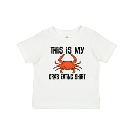 Inktastic This is My Crab Eating Shirt Gift Baby Boy or Baby Girl T-Shirt