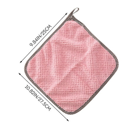 Sanfanil Non-stick Oil Hand Towel Rags Can Be Hung Rags Kitchen Rags Lazy Rags