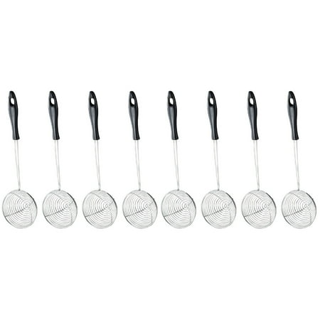 8 Pcs Net Filter Spaghetti Noodles Slotted Ladle Skimmer Kitchen Gadget Stainless Steel Wire Drain
8 Pcs Net Filter Spaghetti Noodles Slotted Ladle Skimmer Kitchen Gadget Stainless Steel Wire Drain