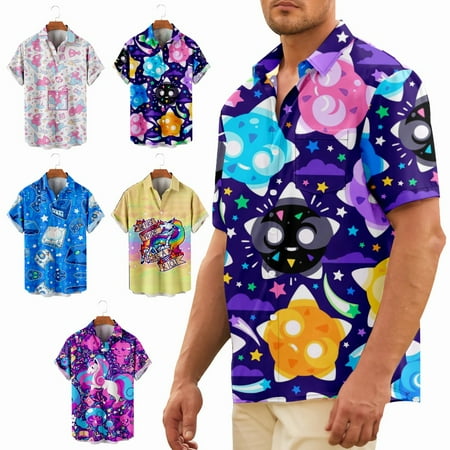 Aloha Hawaiian Shirt Button Down Lapel Print Lightweight Clothing Apparel Sizes Kids-Adult Unisex
Aloha Hawaiian Shirt Button Down Lapel Print Lightweight Clothing Apparel Sizes Kids-Adult Unisex