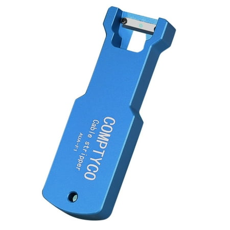 -F1 Optical Fiber Cable Stripper 8.5mm Cable Sheath Slitter Longitudinal Stripper Cable Jacket Cutter Tools Blue
-F1 Optical Fiber Cable Stripper 8.5mm Cable Sheath Slitter Longitudinal Stripper Cable Jacket Cutter Tools Blue