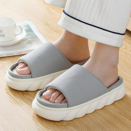 Todqot Slippers for Women- Comfy Sandals Women Summer Quick-drying Platform Anti-slip indoor outdoor Gray 42-43
Todqot Slippers for Women- Comfy Sandals Women Summer Quick-drying Platform Anti-slip indoor outdoor Gray 42-43