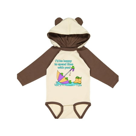 Inktastic I d be Hoppy to Spend Time with You with Cute Frogs Gift Baby Boy or Baby Girl Long Sleeve Bodysuit 
Inktastic I d be Hoppy to Spend Time with You with Cute Frogs Gift Baby Boy or Baby Girl Long Sleeve Bodysuit