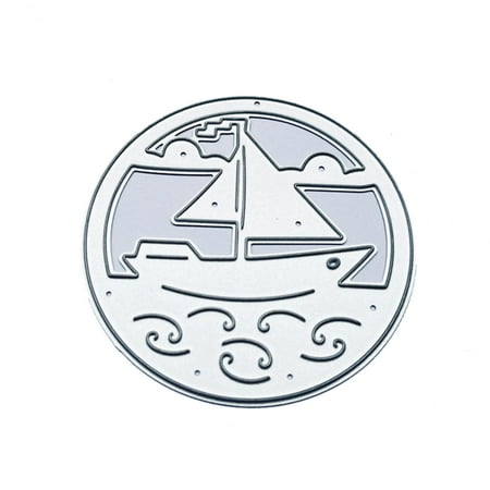 BYDOT Sail Boat Circle Metal Cutting Dies Embossing Stencil DIY Album Template Mold
BYDOT Sail Boat Circle Metal Cutting Dies Embossing Stencil DIY Album Template Mold