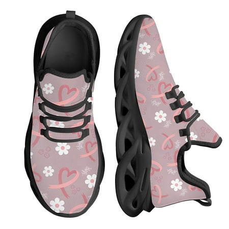 Sport Running Shoes Breast Cancer Awareness Pink Ribbon Women Air Mesh Breathable Walking Women Sneakers Chaussure
Sport Running Shoes Breast Cancer Awareness Pink Ribbon Women Air Mesh Breathable Walking Women Sneakers Chaussure