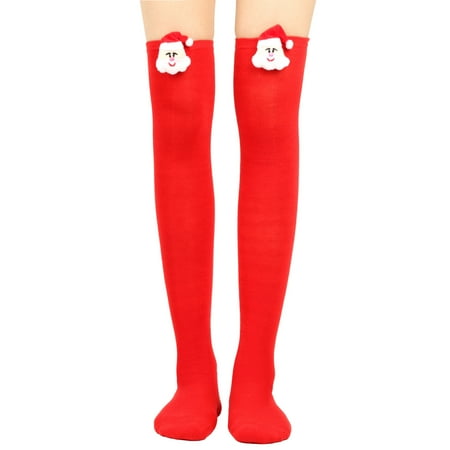 Qiaocaity Women Christmas Long Tube Knee Socks Striped Garter Cute Accessories Christmas Party Christmas Gifts Red One Size
Qiaocaity Women Christmas Long Tube Knee Socks Striped Garter Cute Accessories Christmas Party Christmas Gifts Red One Size