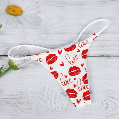 〖Roliyen〗Thongs For Women Floral Print Comfort Soft G-String T-Back Low-Rise Panties Underpants Women S Women S Panties
〖Roliyen〗Thongs For Women Floral Print Comfort Soft G-String T-Back Low-Rise Panties Underpants Women S Women S Panties