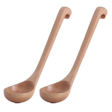 Log Varnished Wooden Spoon with Hook Spoon Oil Spoon Household Hook Wooden Spoon Porridge Wooden Kitchen Tableware 2 Pcs
Log Varnished Wooden Spoon with Hook Spoon Oil Spoon Household Hook Wooden Spoon Porridge Wooden Kitchen Tableware 2 Pcs