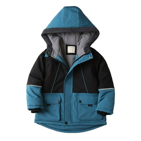 Kid Jackets for Boys 10-12 Children Boys Girls Long Sleeve Winter Warm Outwear Patchwork Color Jacket Coat Outdoor Long Sleeve Jacket Blue 150
Kid Jackets for Boys 10-12 Children Boys Girls Long Sleeve Winter Warm Outwear Patchwork Color Jacket Coat Outdoor Long Sleeve Jacket Blue 150