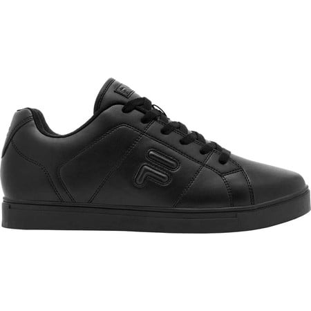 Men s Fila Charleston Low Top Sneaker Black/Black/Black 9.5 M